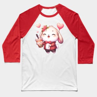 Bunny Smile Baseball T-Shirt